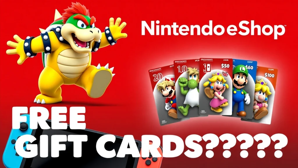 Unlock Free Nintendo Gift Card Codes in 2025 – Proven & Safe Techniques