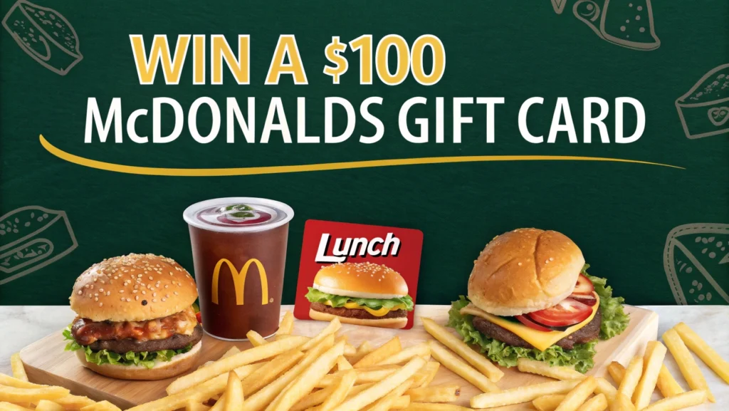 Win Big with the McDonald Gift Card Giveaway 2025: Step-by-Step Guide
